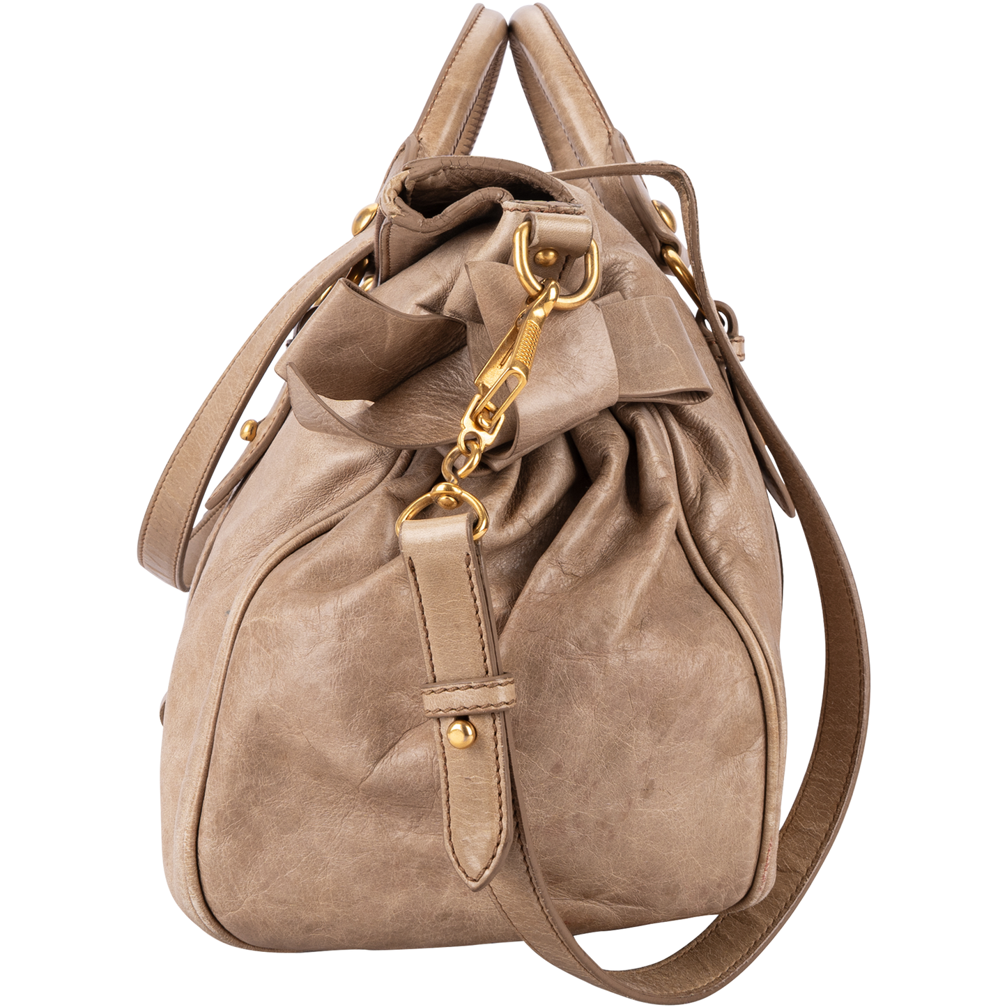 Miu Miu Leather City Crossbody Handbag