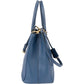 Prada Blue Saffiano Leather Galleria Handbag
