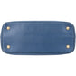Prada Blue Saffiano Leather Galleria Handbag