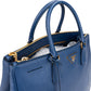 Prada Blue Saffiano Leather Galleria Handbag