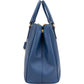 Prada Blue Saffiano Leather Galleria Handbag