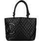 Chanel Quilted Leather Cambon Line Shoulder Bag