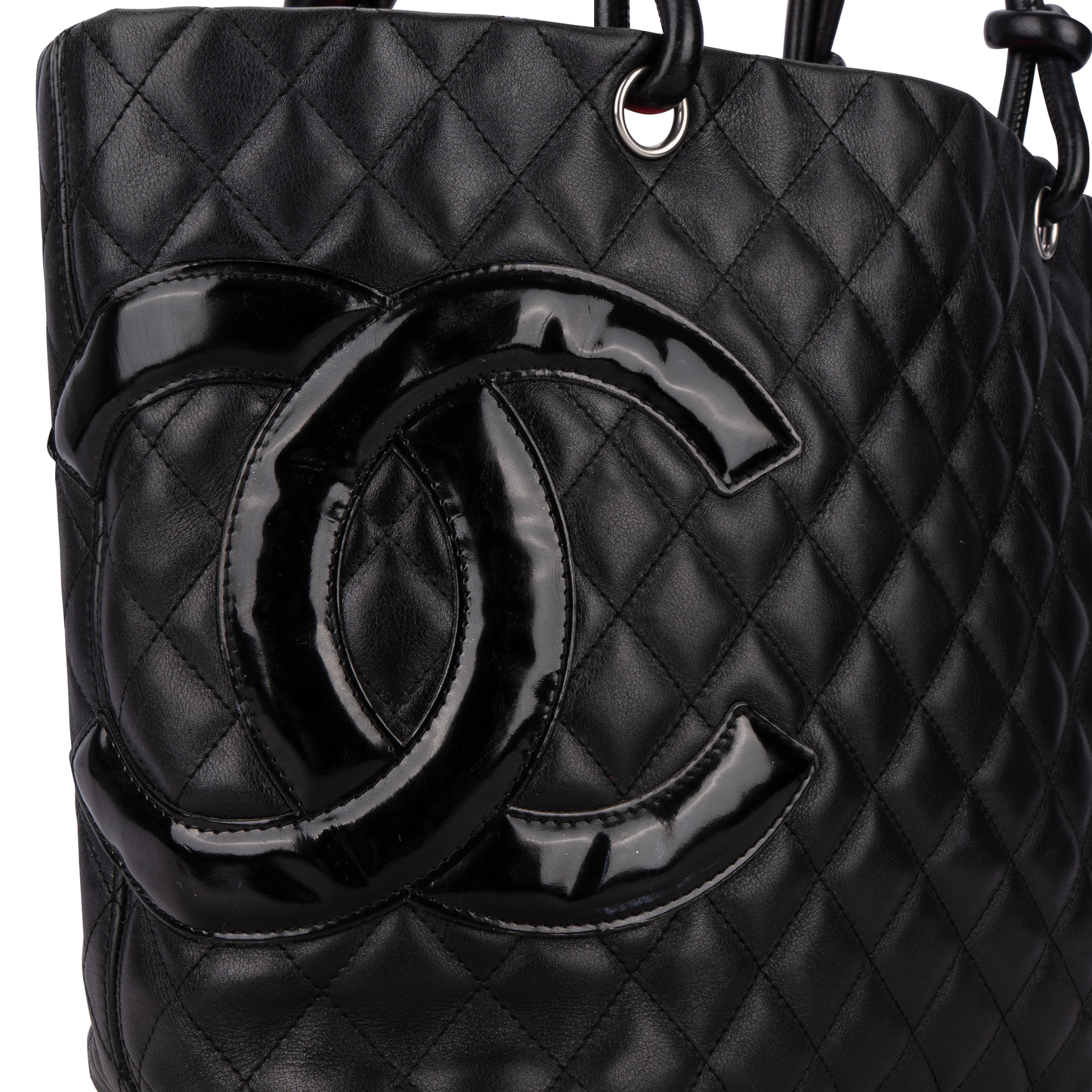 Chanel Quilted Leather Cambon Line Shoulder Bag