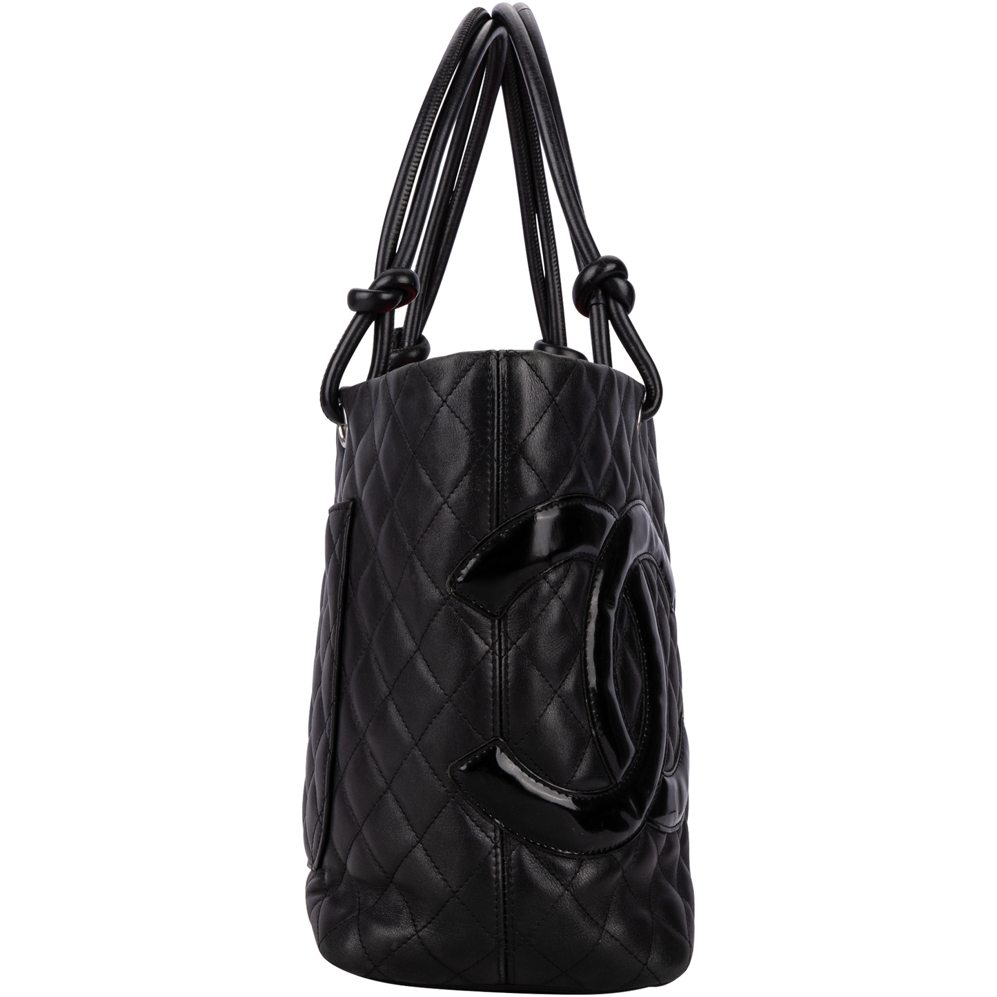 Chanel Quilted Leather Cambon Line Shoulder Bag