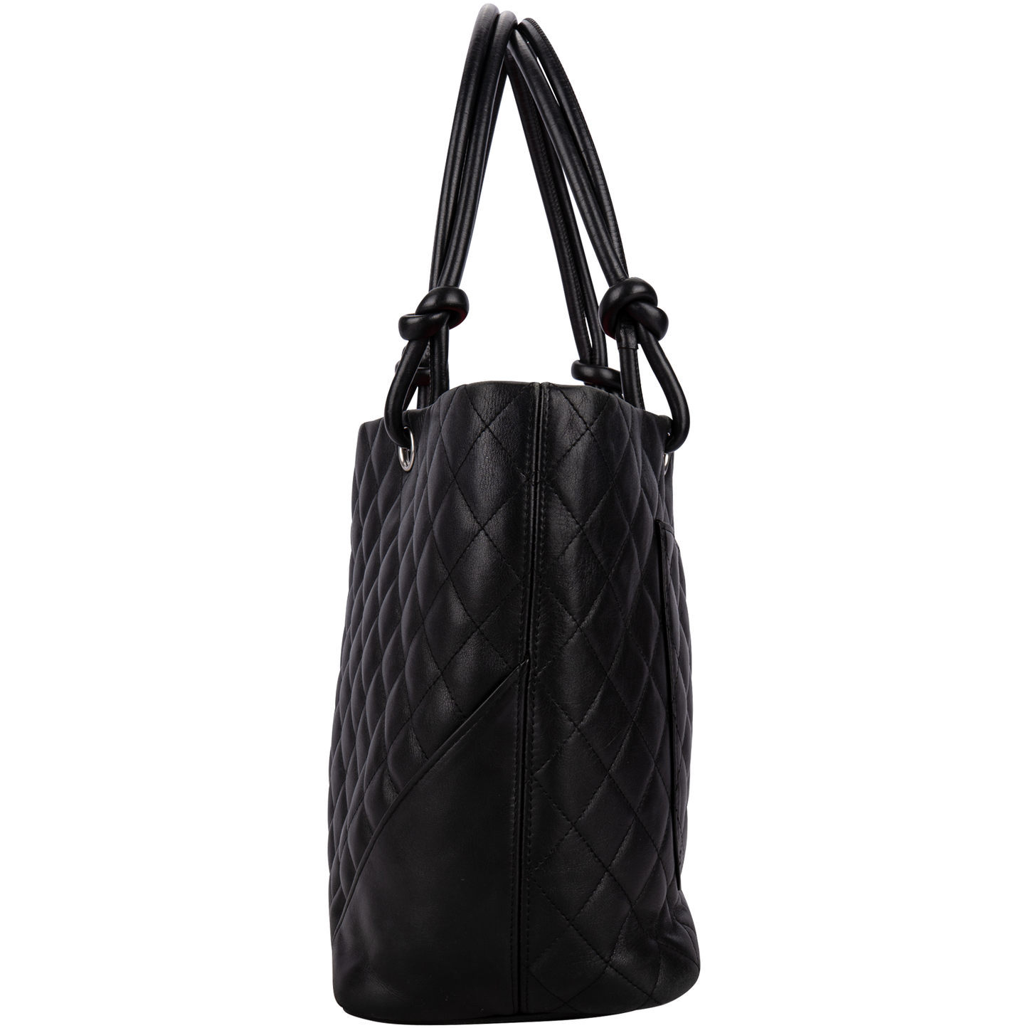 Chanel Quilted Leather Cambon Line Shoulder Bag