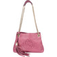 Gucci Leather GG Soho Crossbody Bag