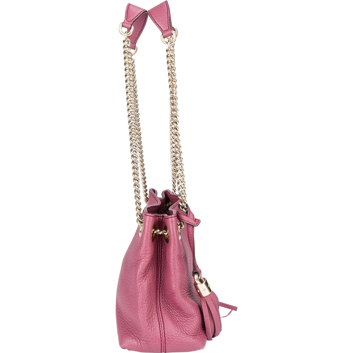 Gucci Leather GG Soho Crossbody Bag