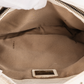 Fendi White Leather Baguette Shoulder Bag
