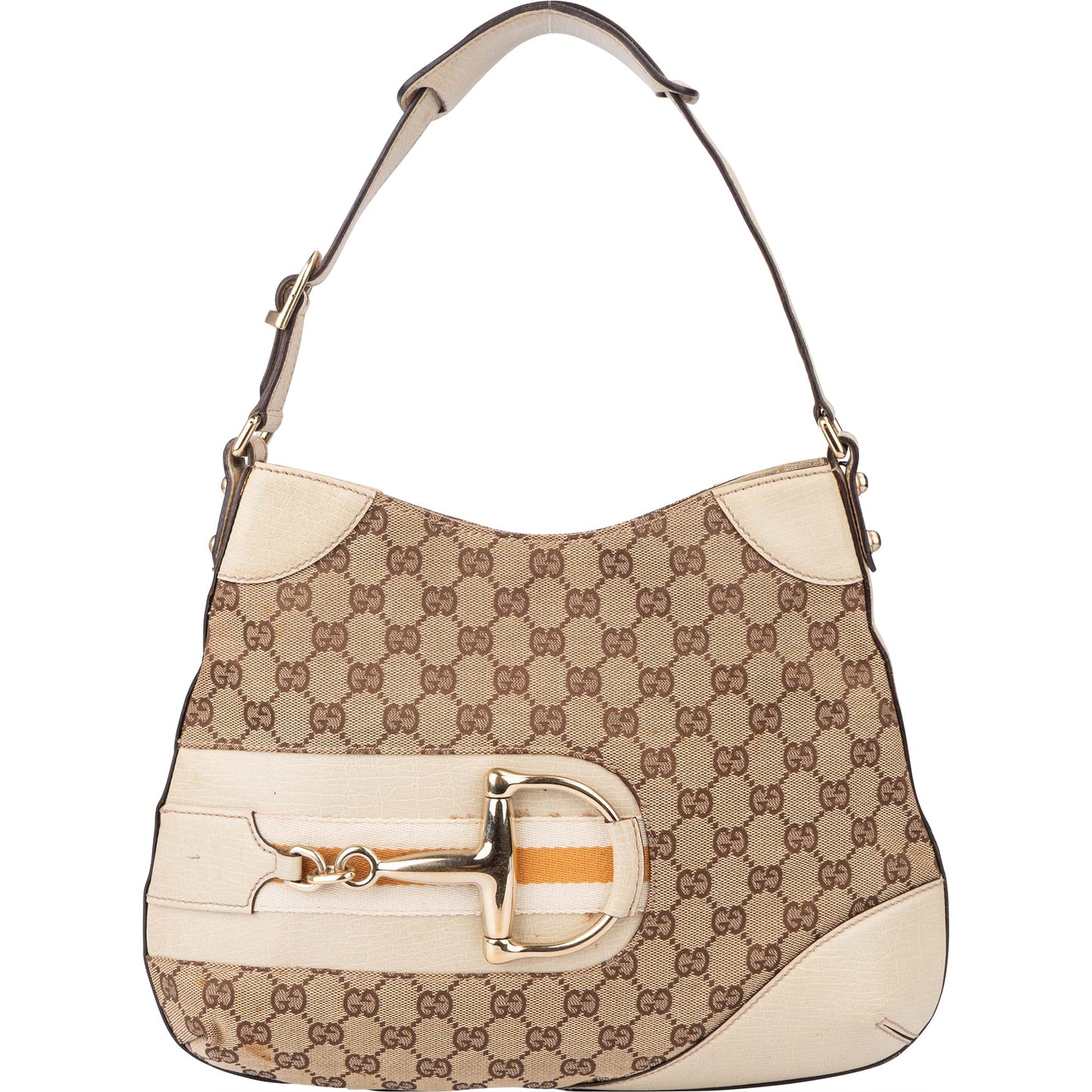 Gucci GG Monogram Horsebit Handbag