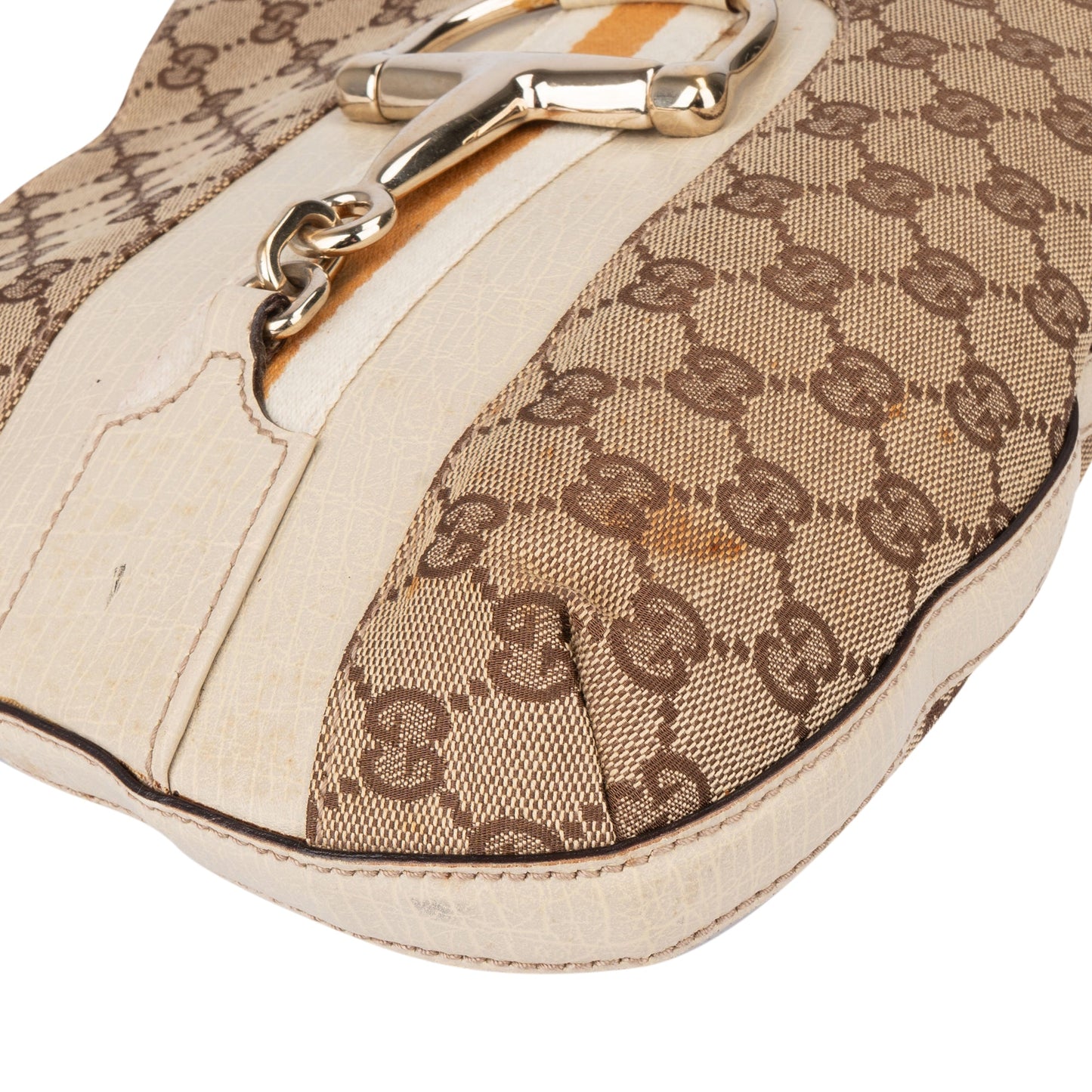 Gucci GG Monogram Horsebit Handbag
