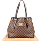 Louis Vuitton Damier Ebene Monogram Hamptstead MM Handbag
