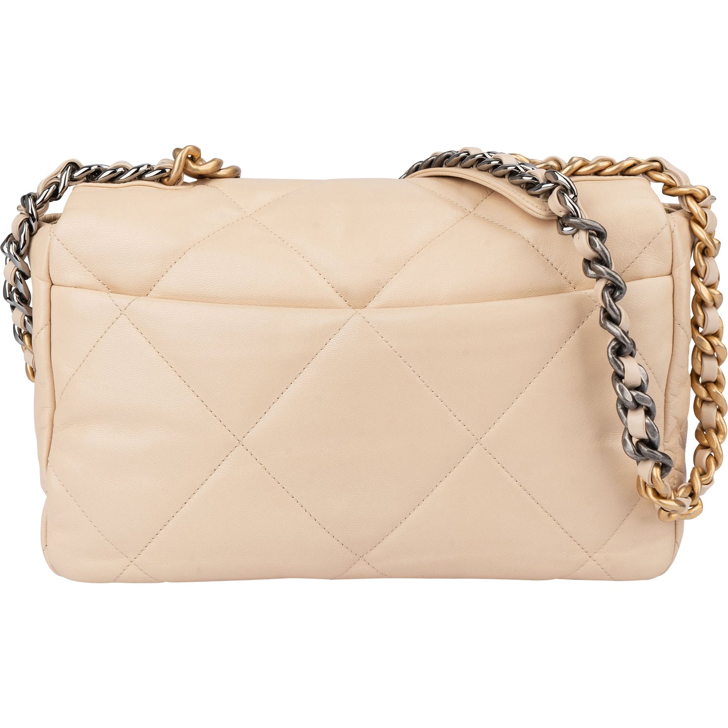 Chanel 19 Quilted Leather Single Flap Crossbody Bag