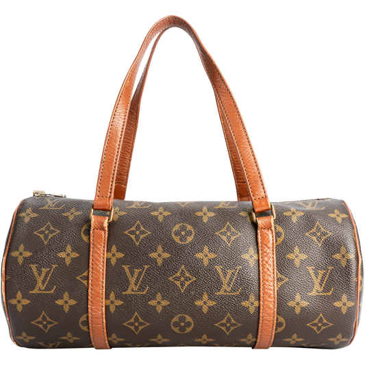 Louis Vuitton Canvas Monogram Papillon Shoulder Bag