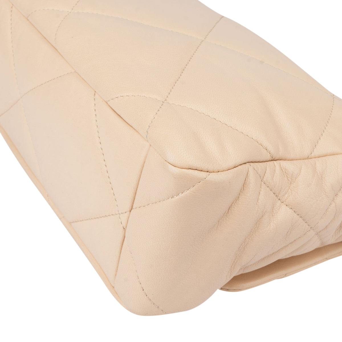 Chanel 19 Single Flap aus gestepptem Leder – Ansicht 8