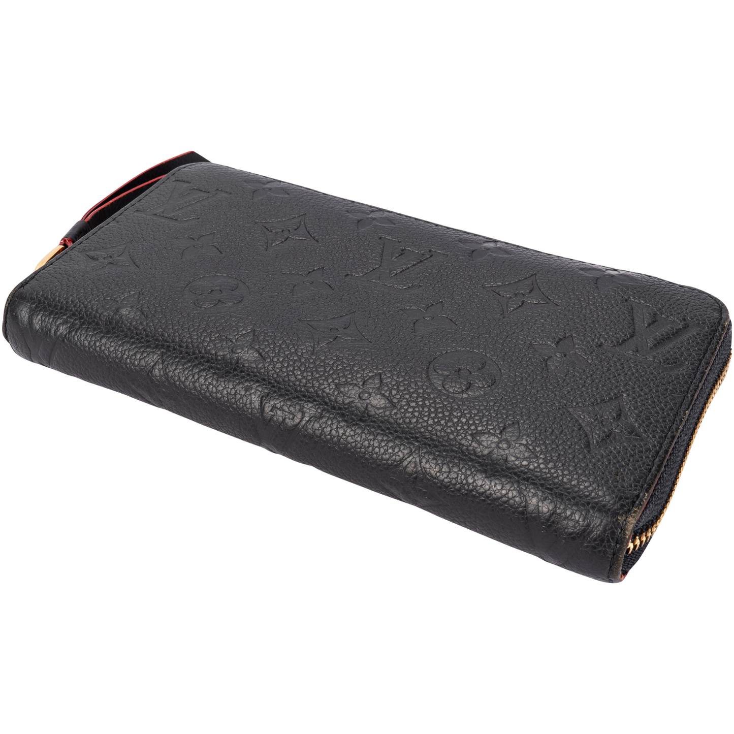 Louis Vuitton Engraved Monogram Zippy Wallet