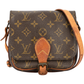 Louis Vuitton Monogram Mini Cartouchiere Crossbody Bag