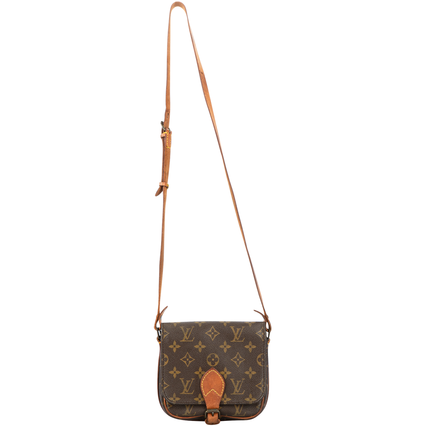 Louis Vuitton Monogram Mini Cartouchiere Crossbody Bag