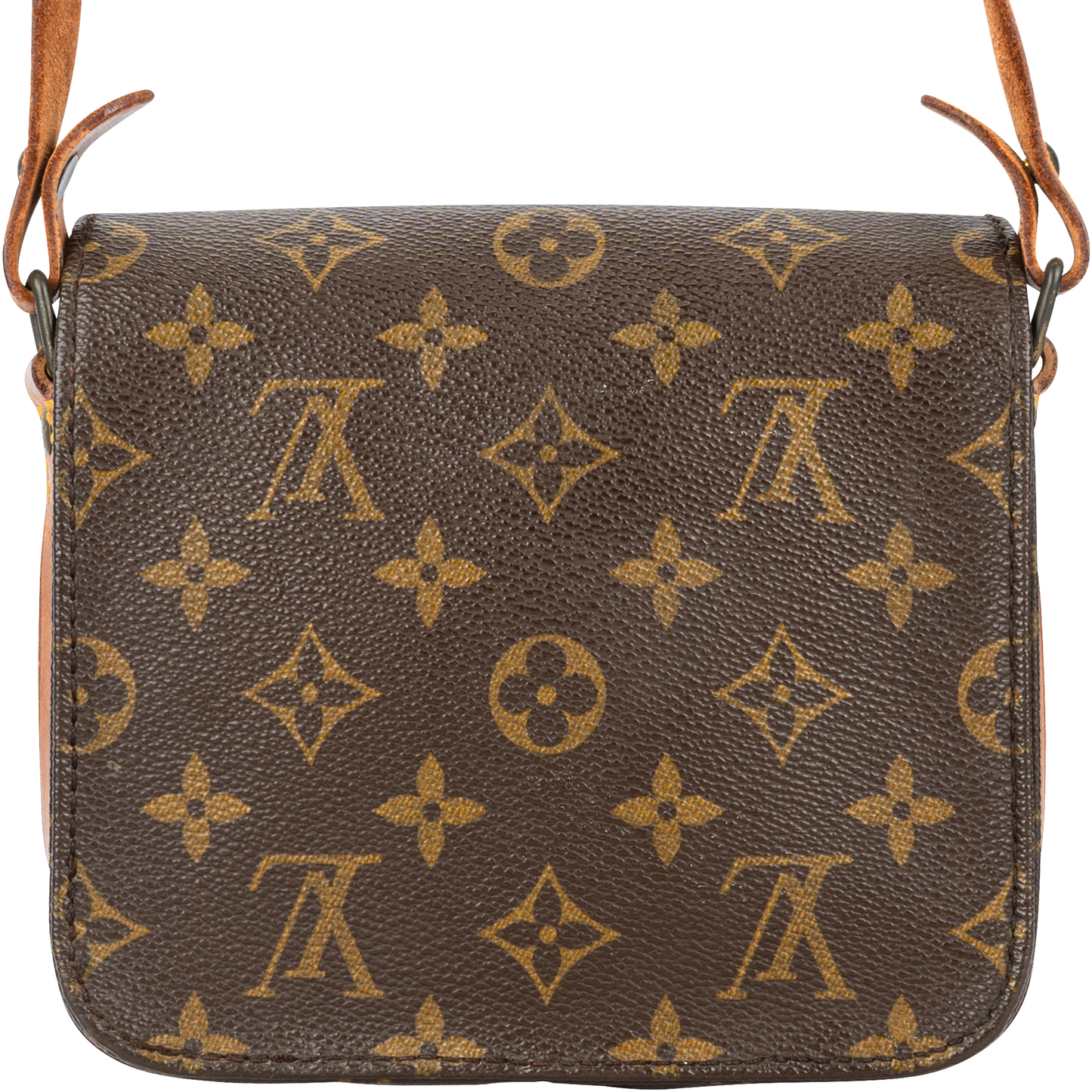 Louis Vuitton Monogram Mini Cartouchiere Crossbody Bag