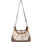 Gucci Special Floral Bamboo Handbag