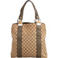 Gucci GG Monogram Bamboo Handbag