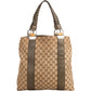 Gucci GG Monogram Bamboo Handbag