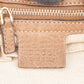 Gucci Special Floral Bamboo Handbag