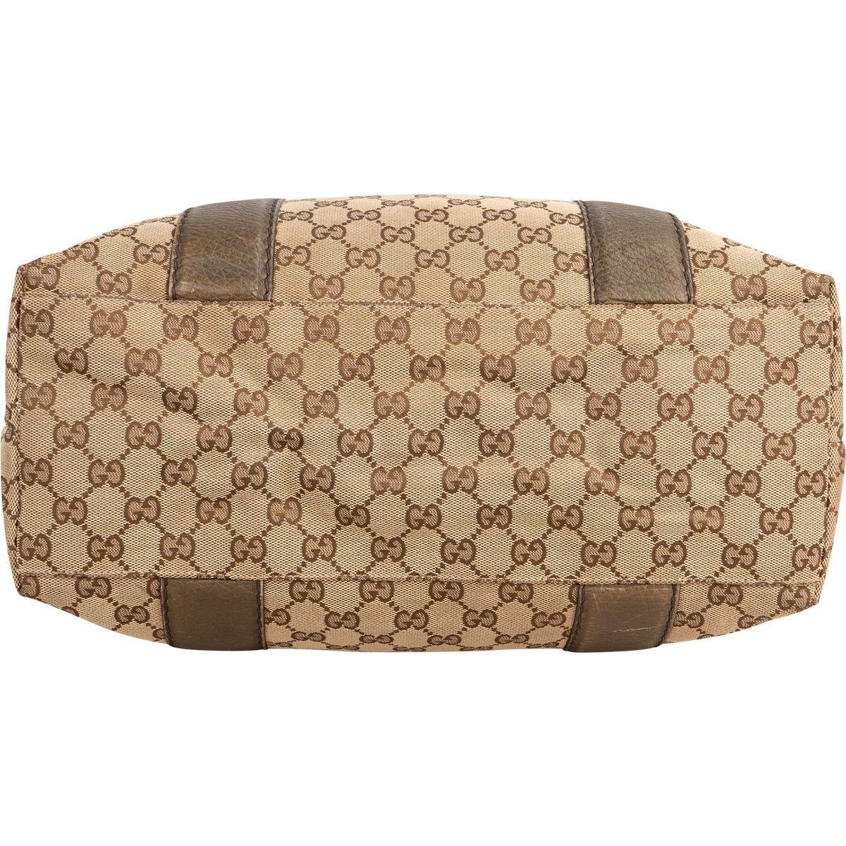 Gucci GG Monogram Bamboo Handbag