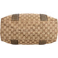 Gucci GG Monogram Bamboo Handbag