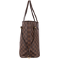 Louis Vuitton Damier Ebene Monogram Neverfull MM Shopper Shoulder Bag