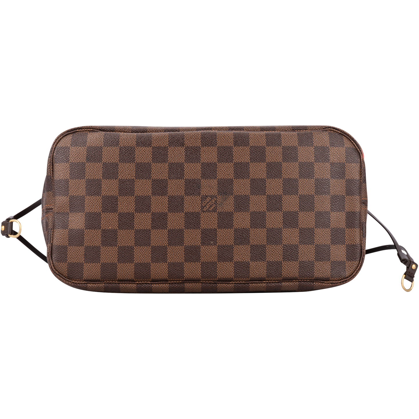Louis Vuitton Damier Ebene Monogram Neverfull MM Shopper Shoulder Bag