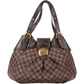 Louis Vuitton Damier Ebene Monogram Sistina GM Shoulder Bag