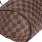 Louis Vuitton Damier Ebene Monogram Sistina GM Shoulder Bag