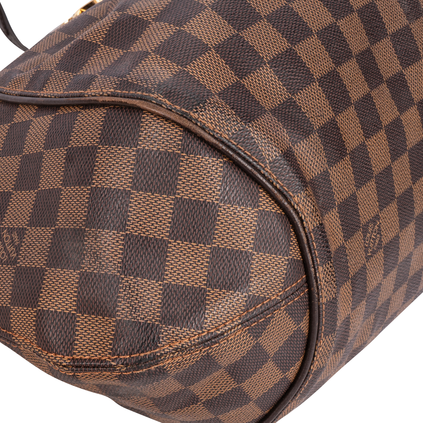 Louis Vuitton Damier Ebene Monogram Sistina GM Shoulder Bag