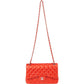Chanel Quilted Lambskin Palladium Jumbo Double Flap Crossbody Bag