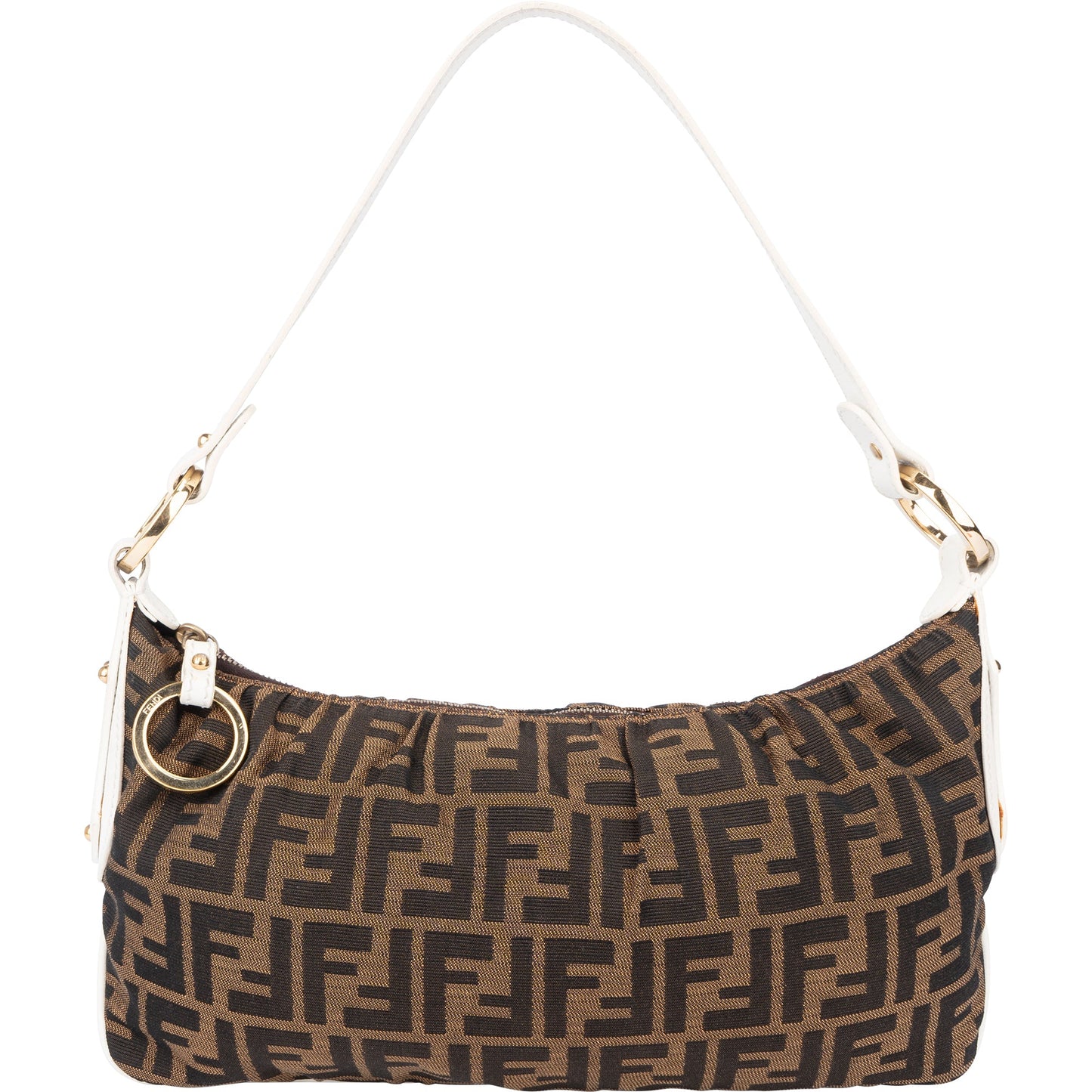 Fendi FF Monogram Zucca Shoulder Bag