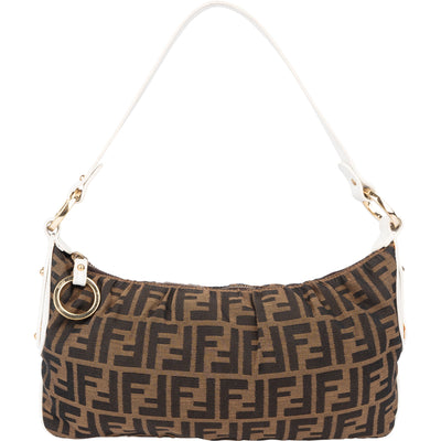 Fendi FF Monogram Zucca Shoulder Bag