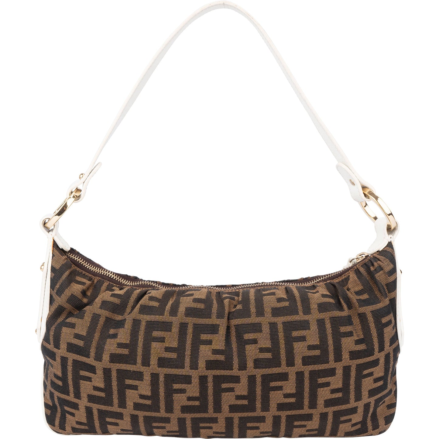 Fendi FF Monogram Zucca Shoulder Bag
