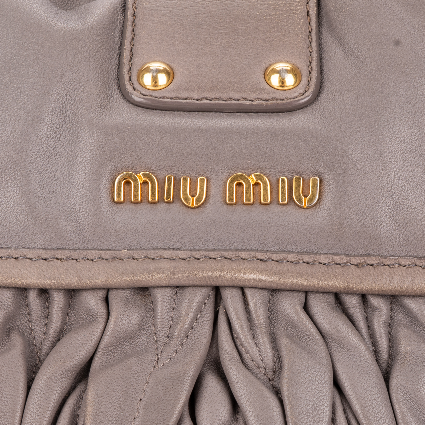 Miu Miu Matelassé Zwei-Wege-Handtasche