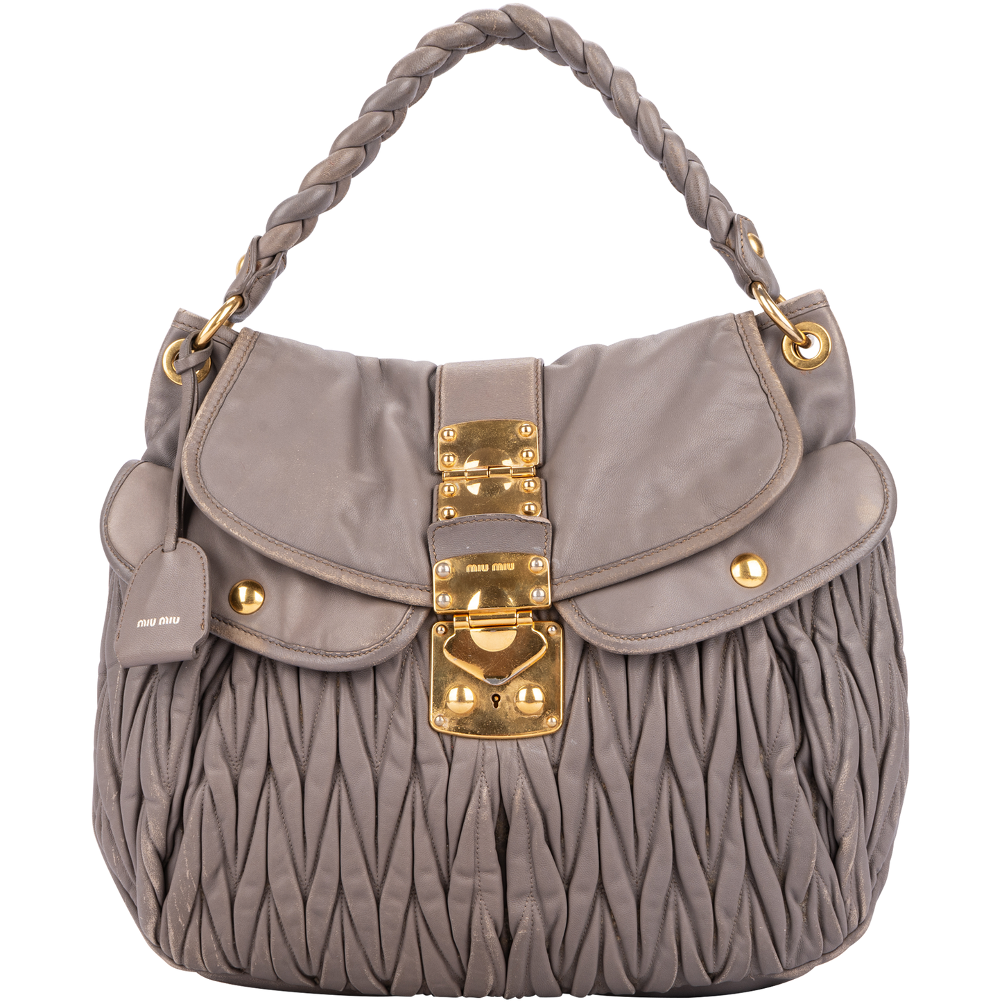 Miu Miu Matelassé Zwei-Wege-Handtasche