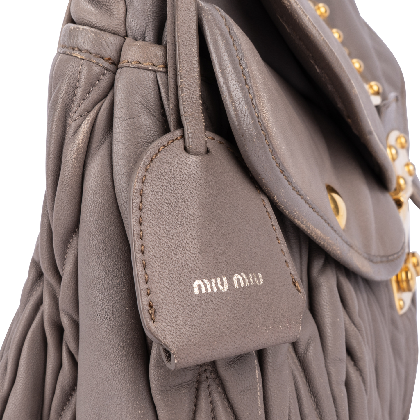 Miu Miu Matelassé Zwei-Wege-Handtasche
