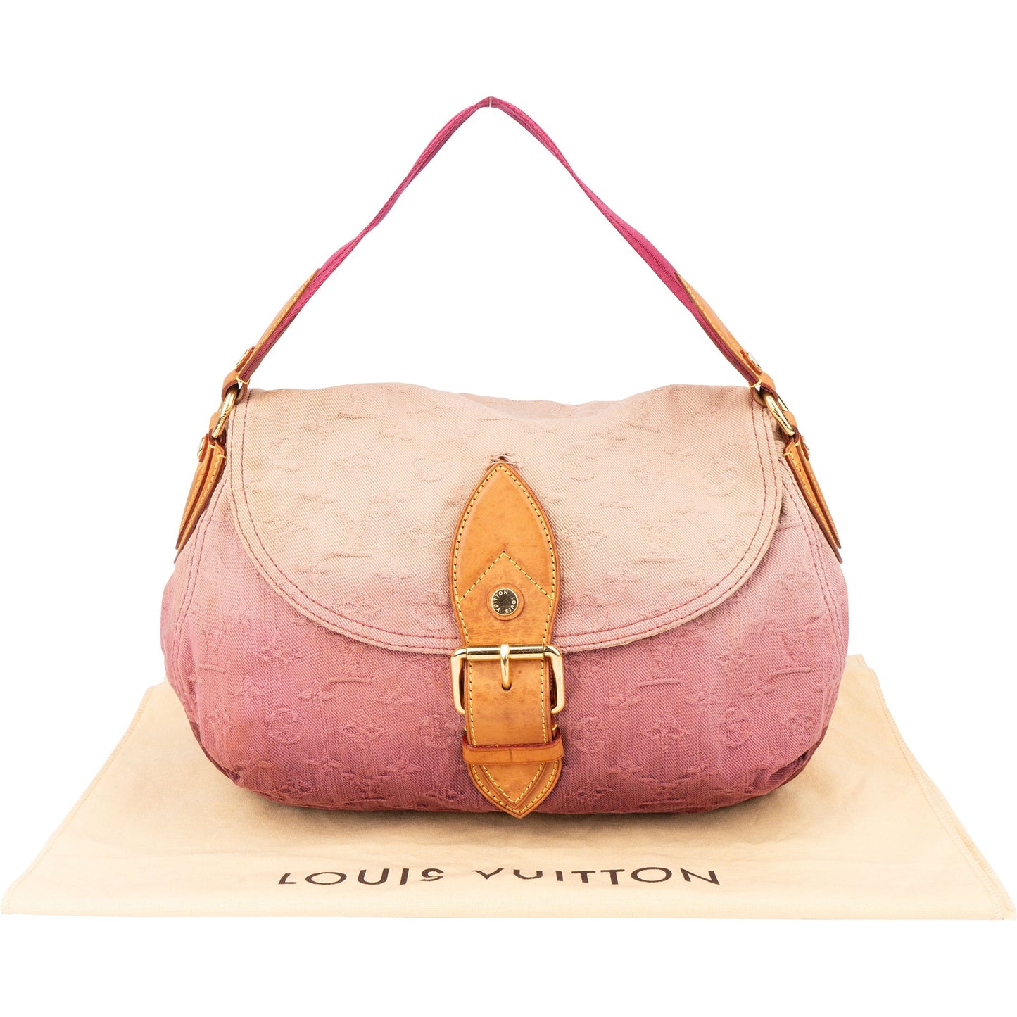 Louis Vuitton Denim Monogram Sunshine Handbag
