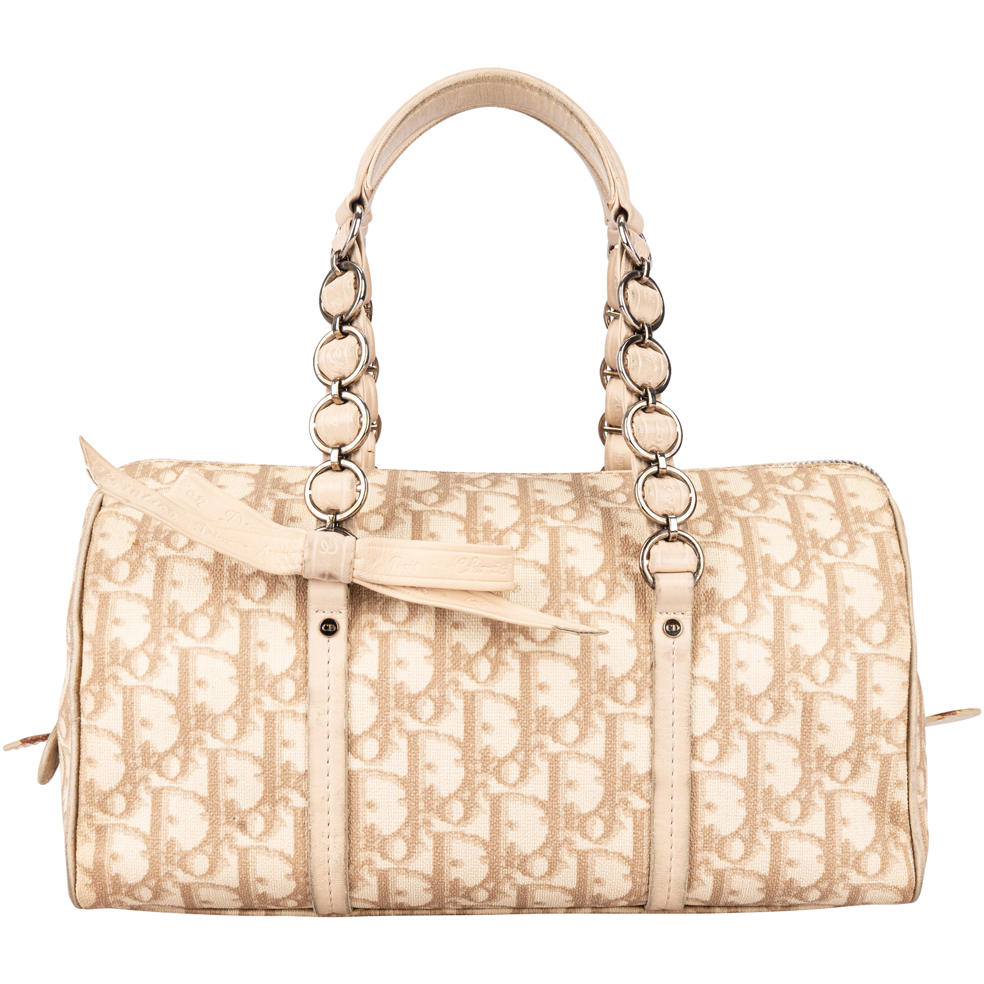 Christian Dior Oblique Romantique Boston Bag