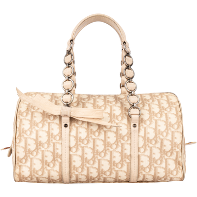 Christian Dior Oblique Romantique Boston Bag