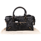 Balenciaga Black Leather Classic City Shoulder Bag