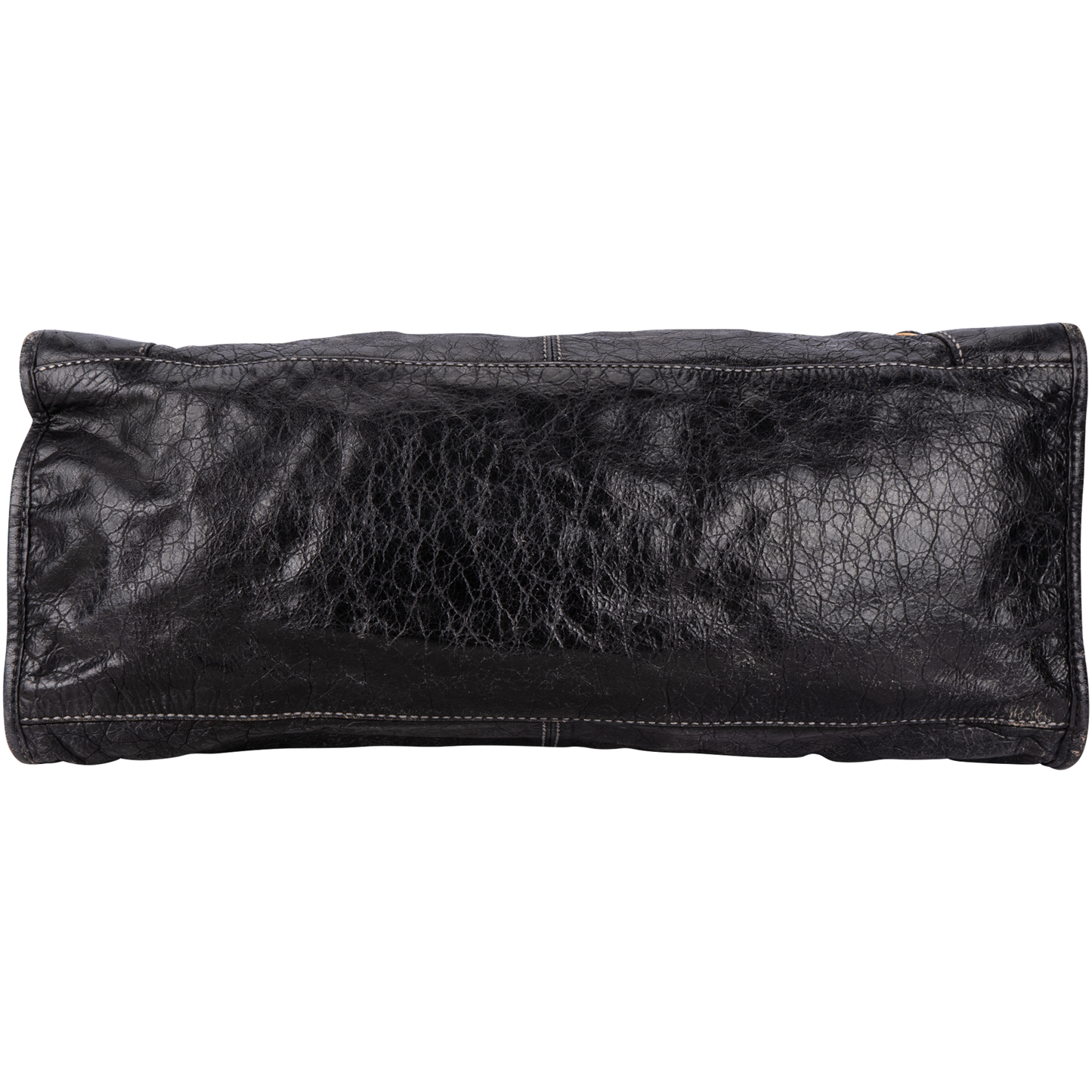 Balenciaga Black Leather Classic City Shoulder Bag