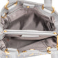 Miu Miu Rivets aus grauem zweifarbigem Leder – Ansicht 11