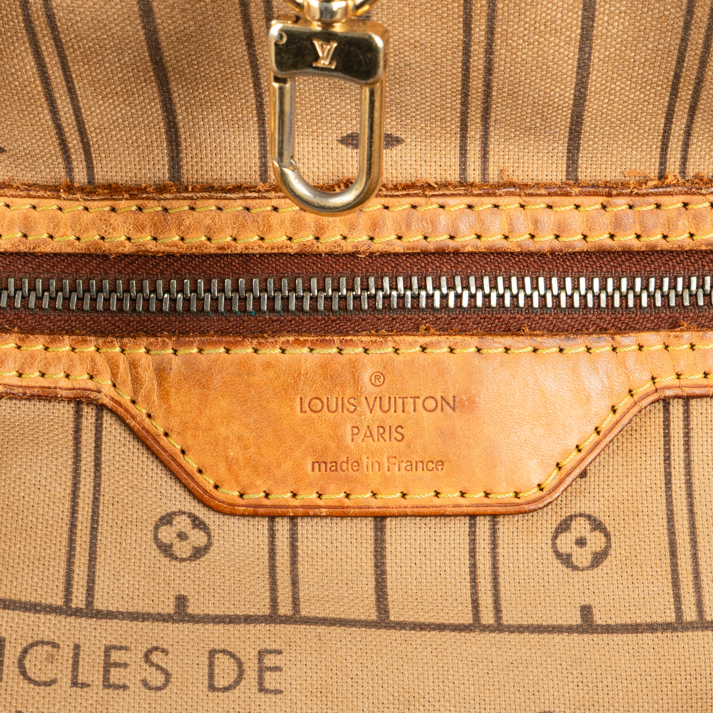 Louis Vuitton Canvas Monogram Neverfull MM Shopper