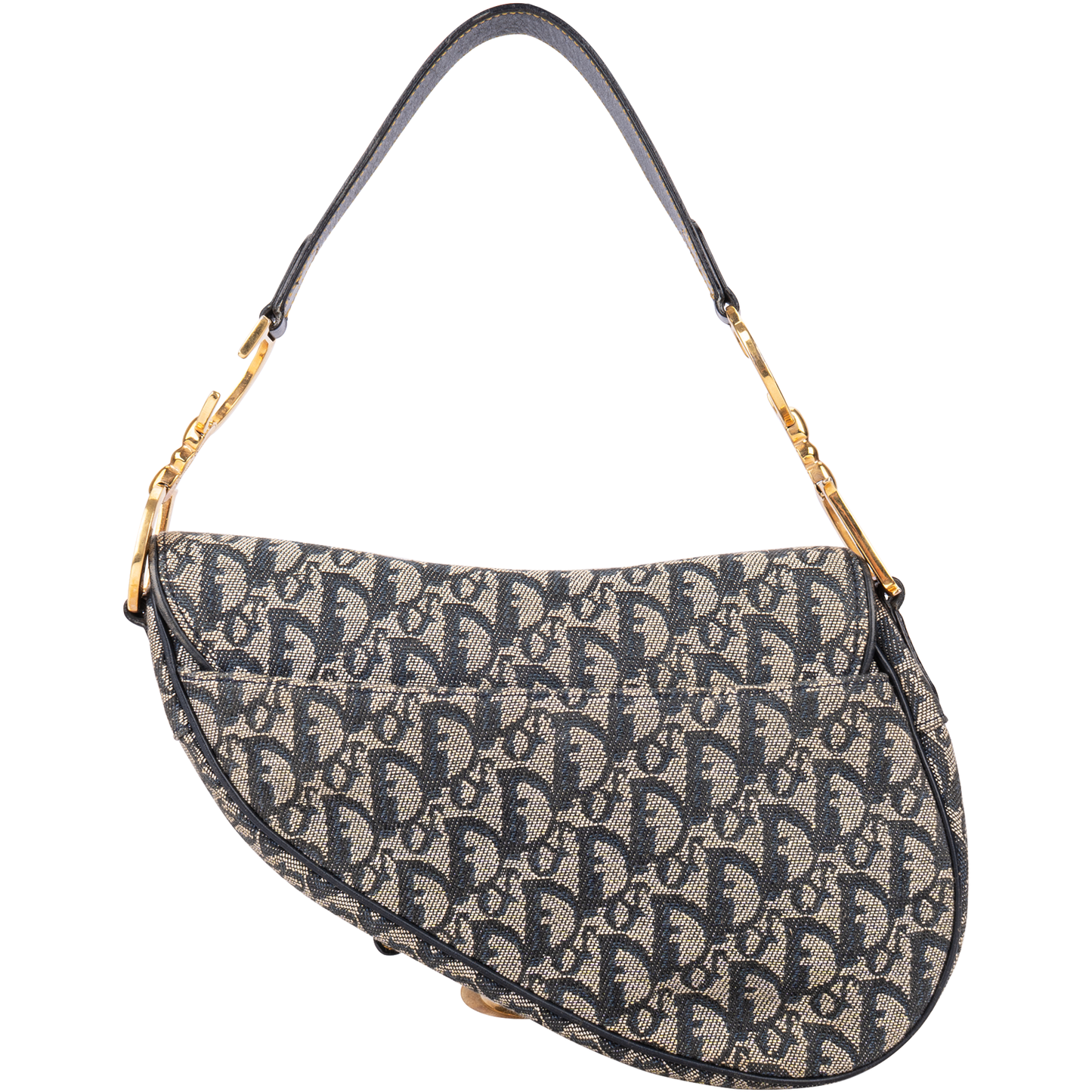 Christian Dior Oblique Trotter Monogram Saddle Shoulder Bag