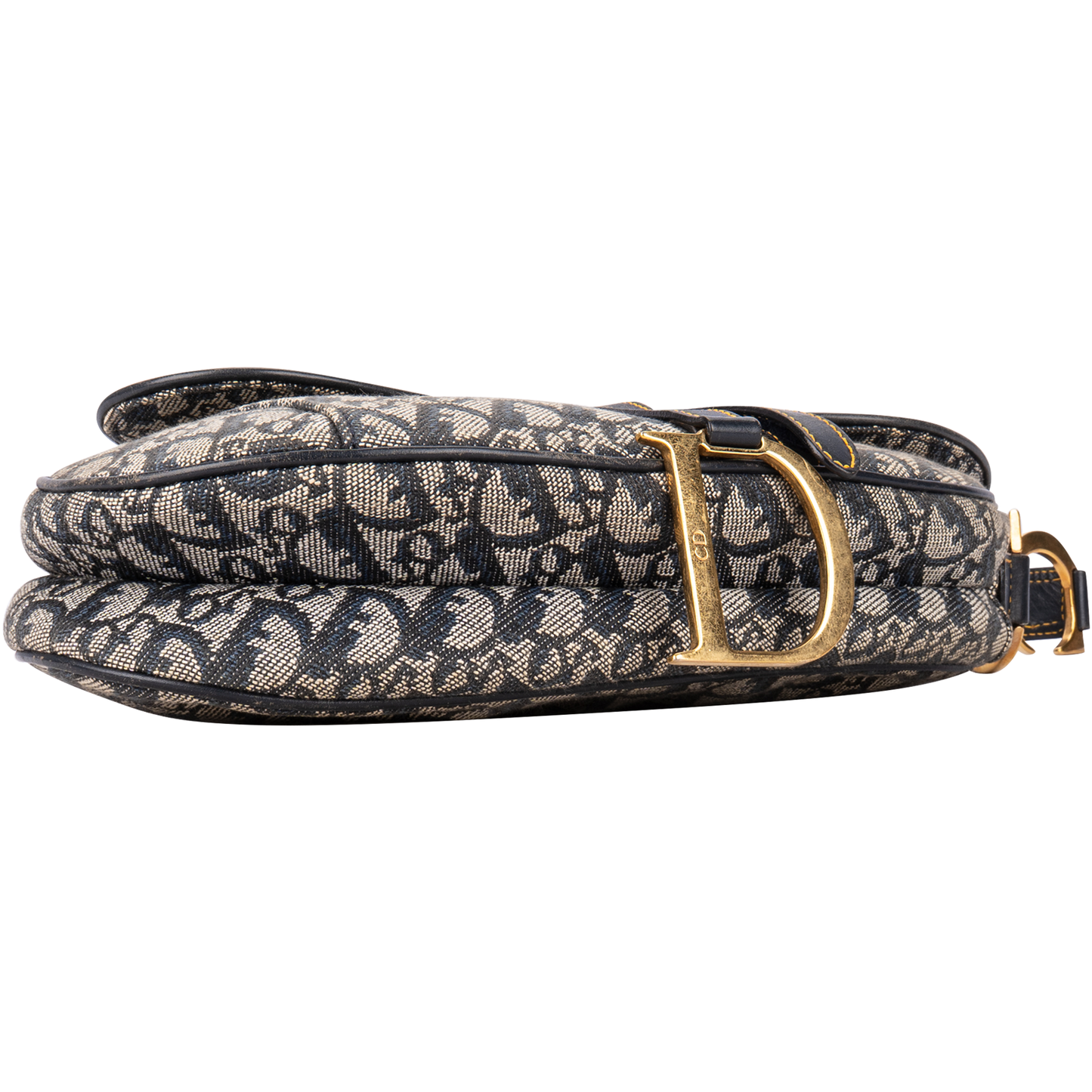 Christian Dior Oblique Trotter Monogram Saddle Shoulder Bag