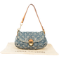 Louis Vuitton Denim Monogram Mini Pleaty Shoulder Bag